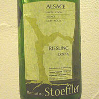 Domaine Stoeffler ALSACE RIESLING 2004