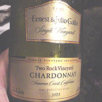 Ernest&Julio Gallo Two Rock Vineyard CHARDONNAY 2003
