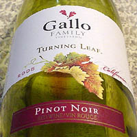 Ernest＆Julio Gallo TURNING LEAF Pinot Noir
