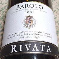 RIVATA BAROLO 2001