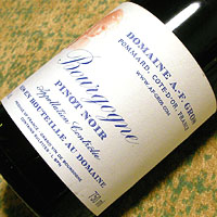 DOMAINE A.-F.GROS Bourgogne 2002