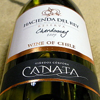 HACIENDA DEL REY Chardonnay RESERVA 2007