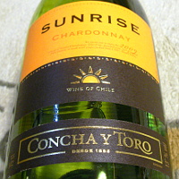 CONCHA Y TORO SUNRISE CHARDONNEY 2009